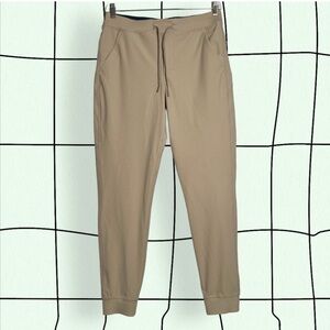 Birddogs Stretch Jogger with Liner Mens XL Tan Khaki Activewear Pants Pockets